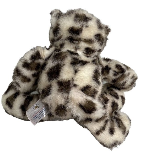 Build A Bear Workshop Plush Clouded Snow Leopard Cat Sparkle Stuffed Animal BAB - Picture 2 of 12